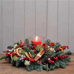    CHRISTMAS TABLE ARRANGEMENT